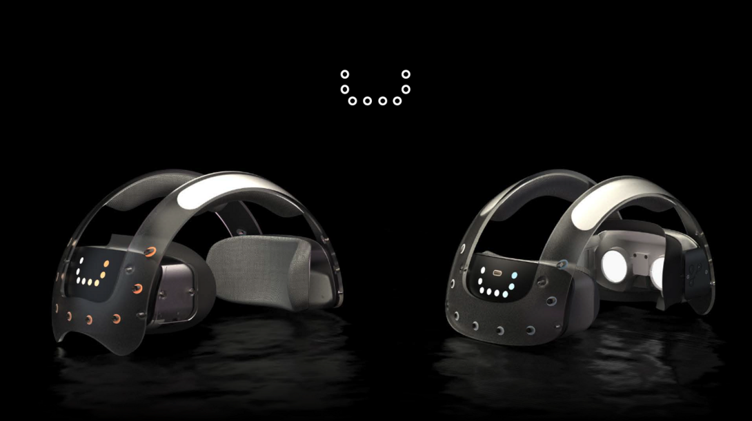 A prototype VR headset
