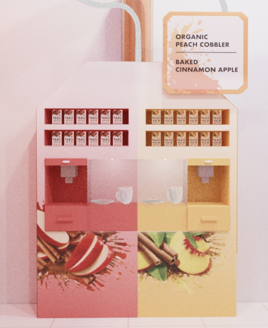 An interactive tea station