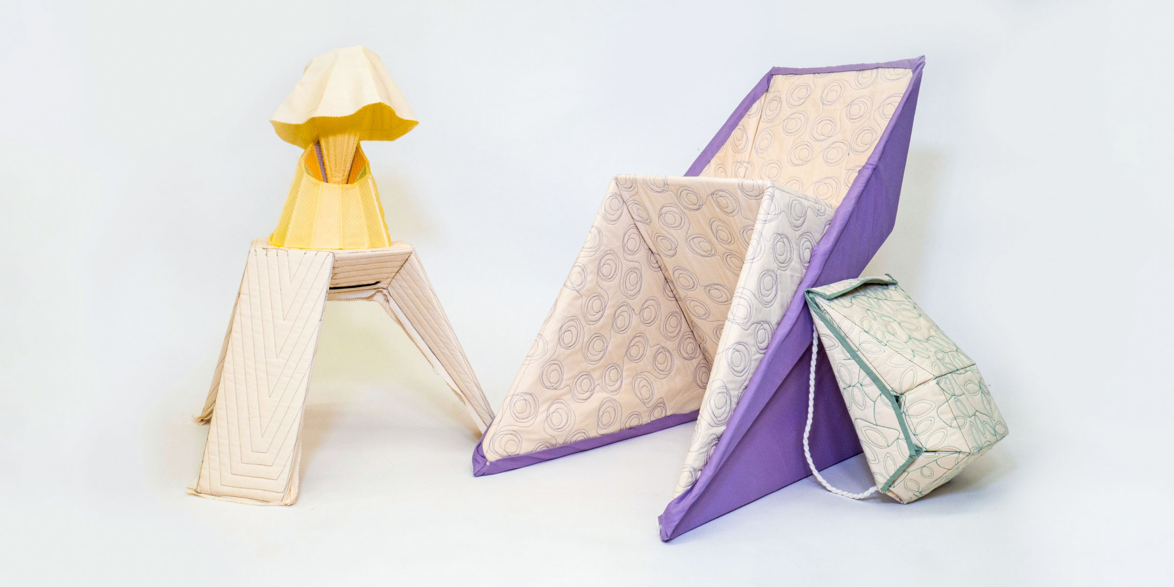 Items made on a CNC sewing machine