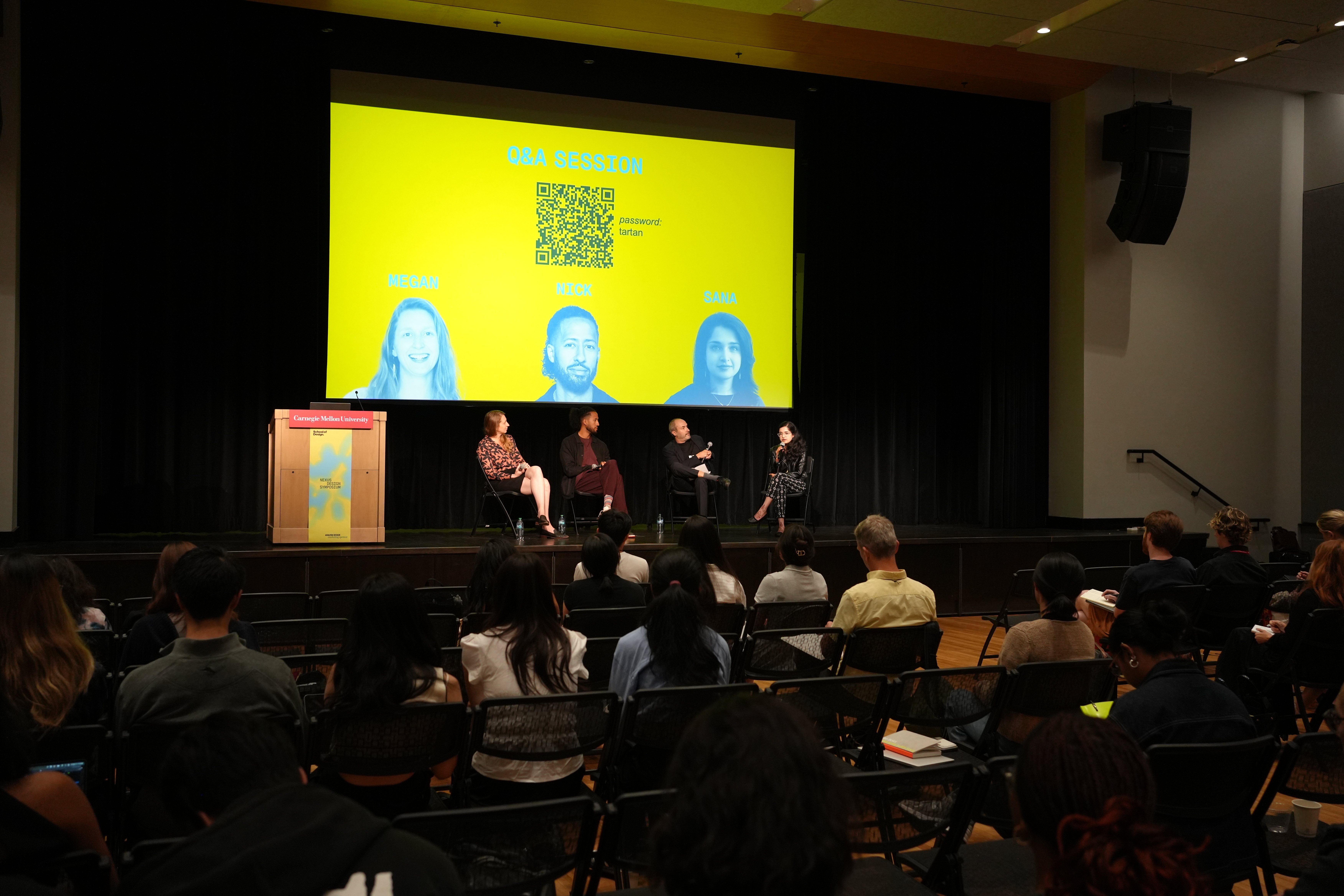 A panel at the Nexus Design Symposium