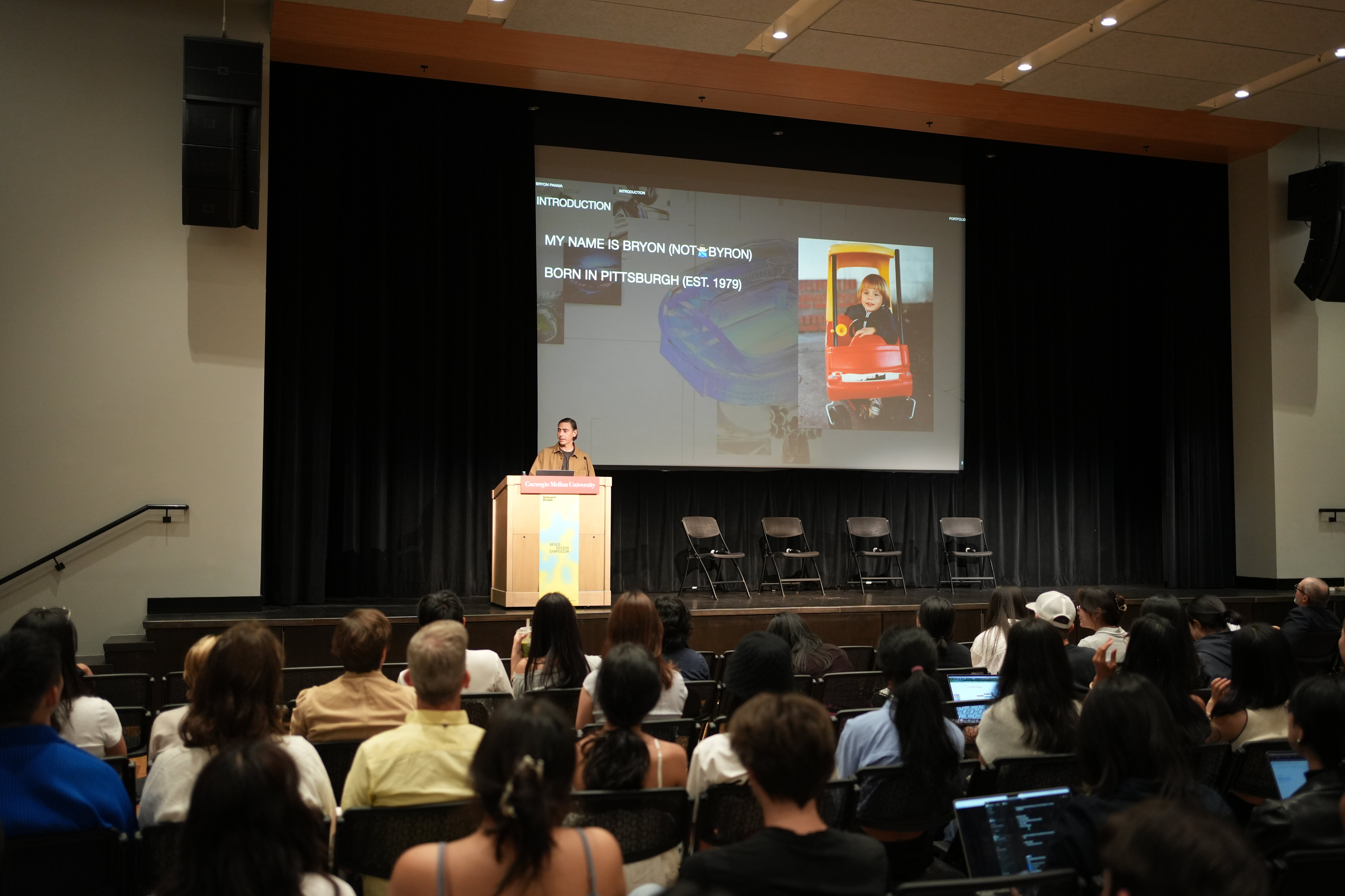 Bryon Pania from the Nexus Design Symposium
