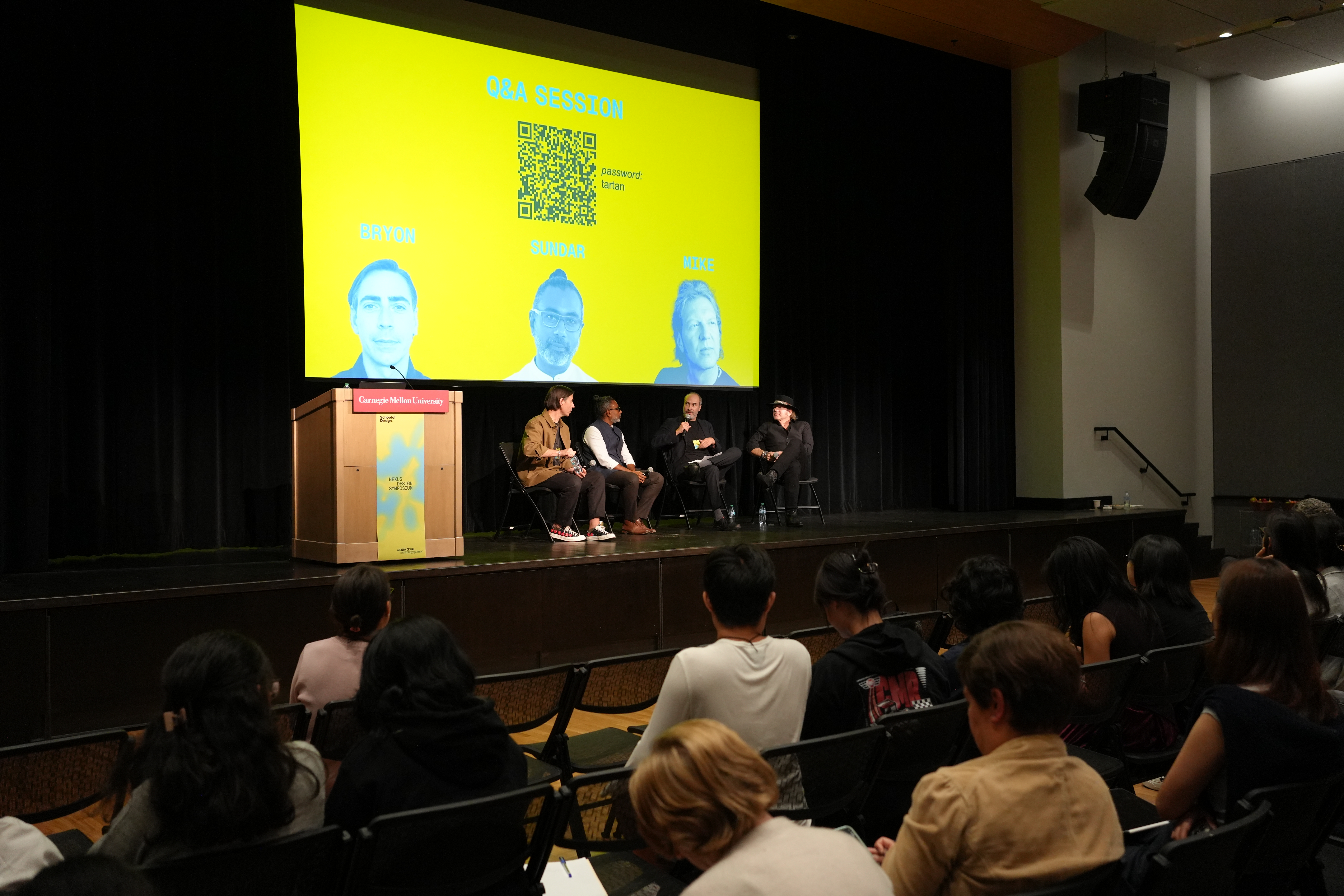 A panel at the Nexus Design Symposium