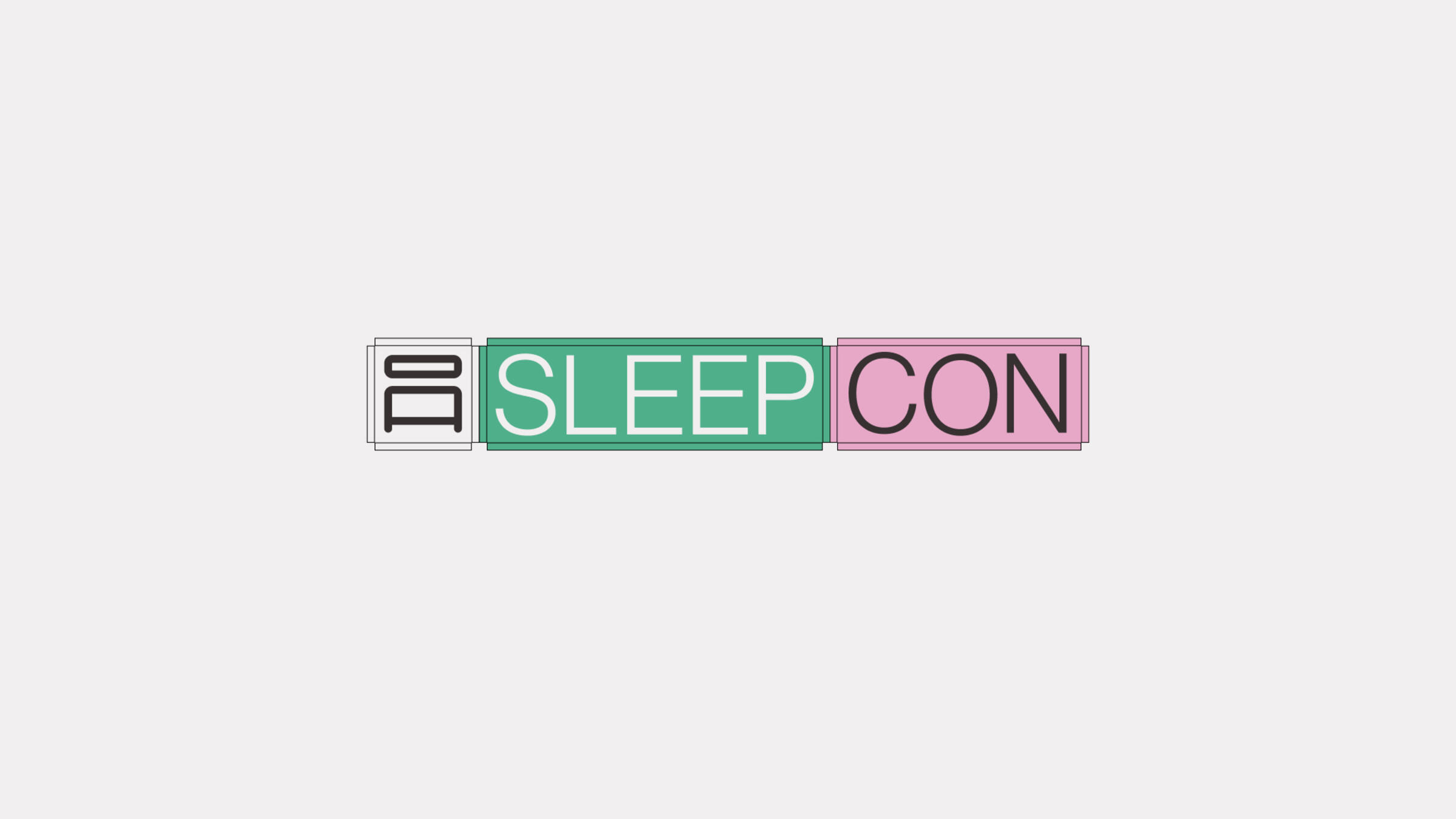 Logo for Sleep Con by Sophia Hao