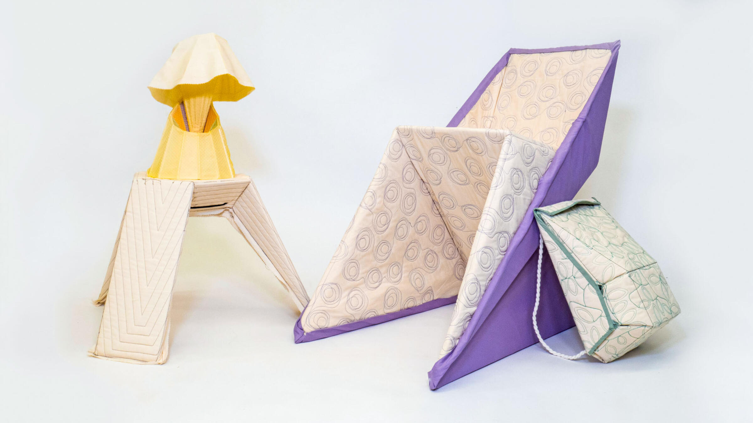 Items made on a CNC sewing machine