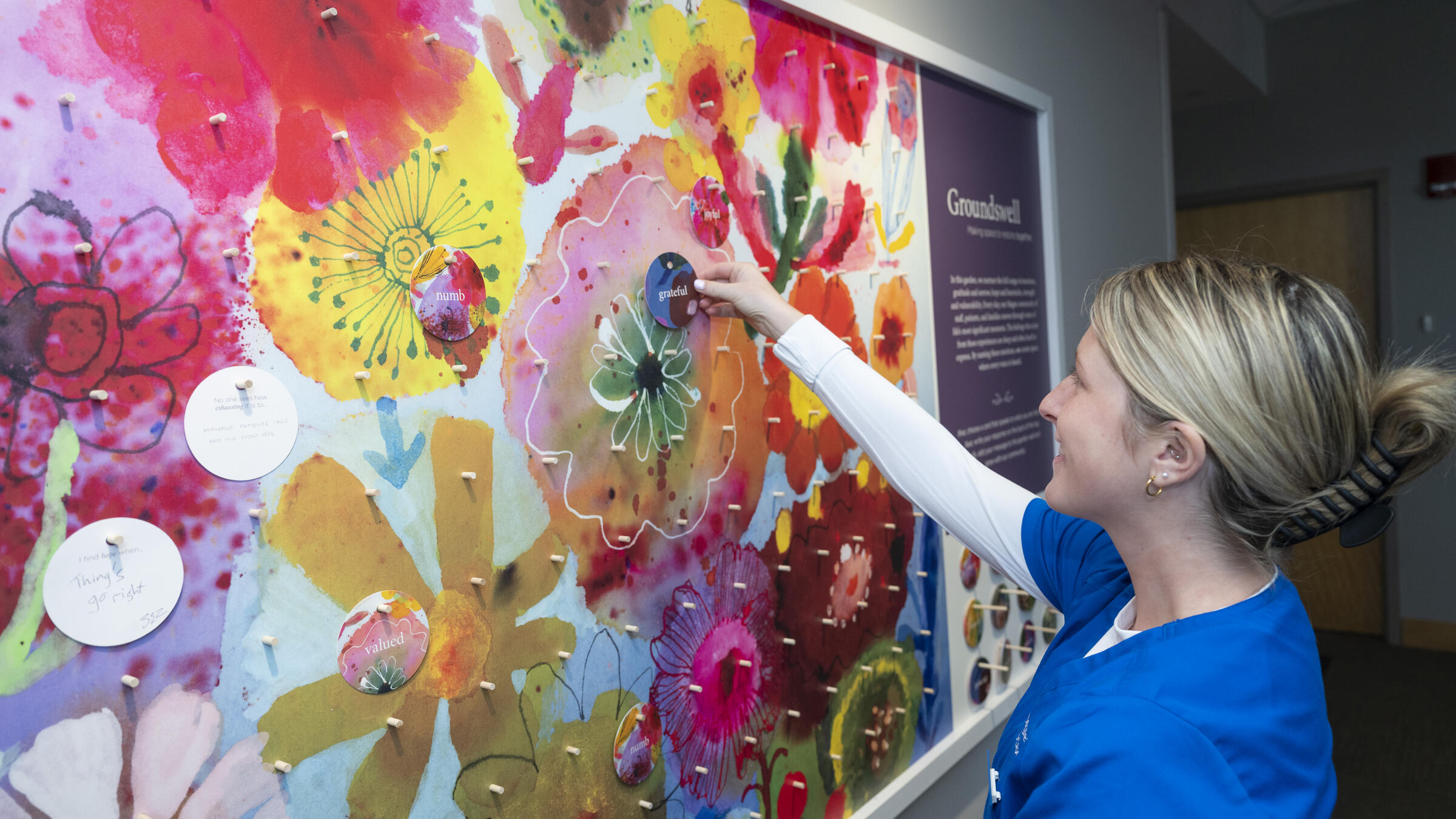 The Groundswell Community art wall