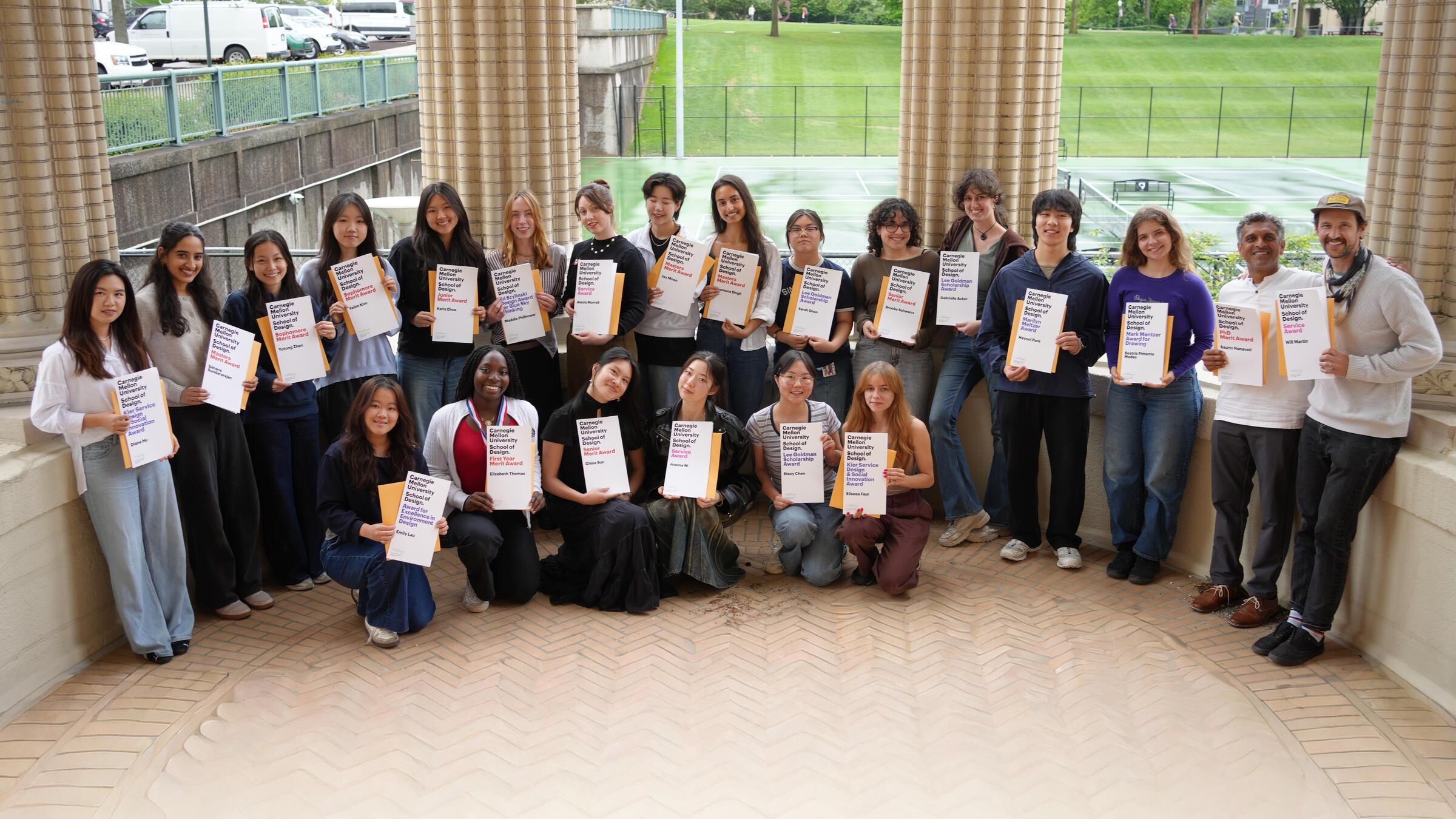 A group photo of the 2026 Student Award Winners