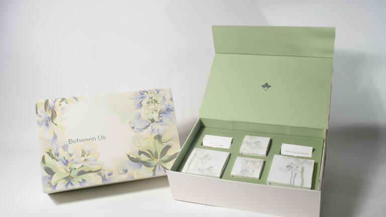 A colorful gift box