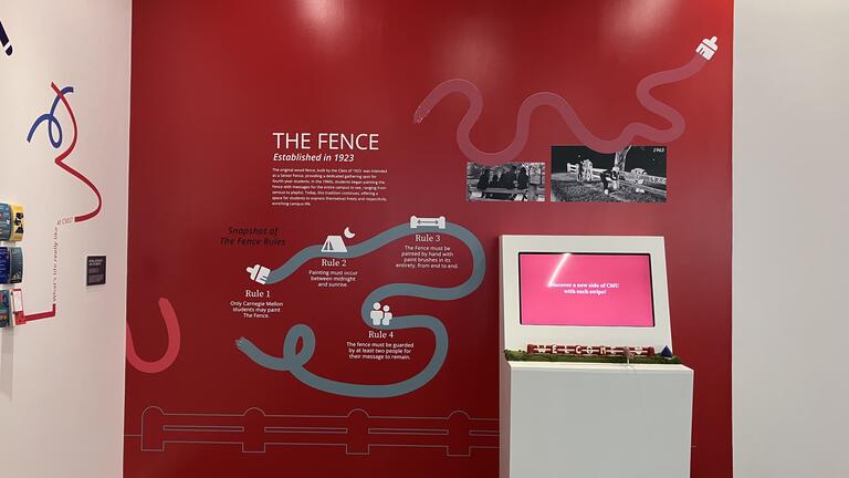 coulter welcome center interactive wall