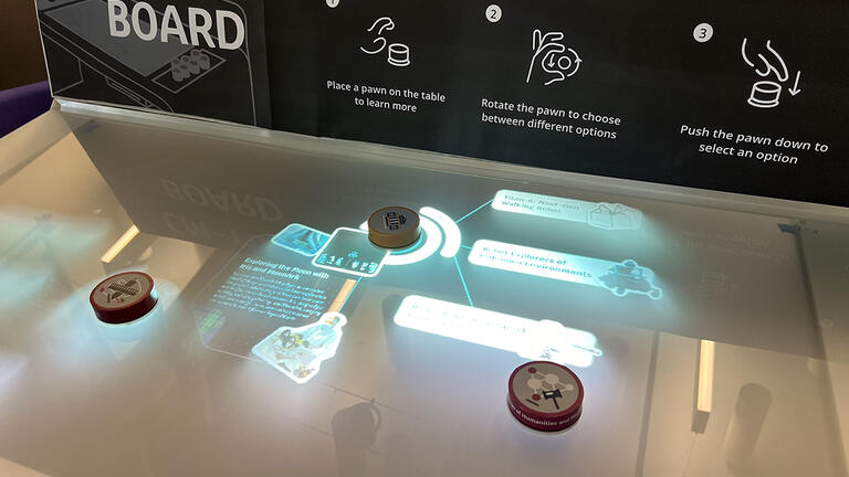 coulter welcome center student kiosk concept