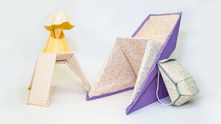 Items made on a CNC sewing machine