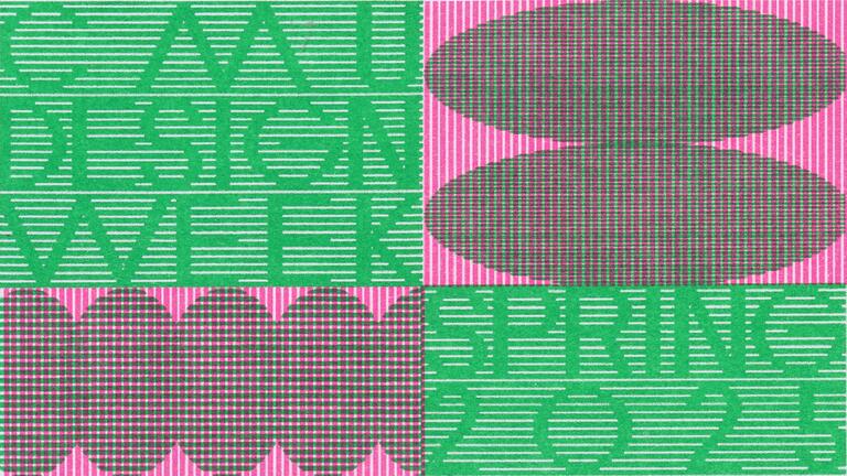 Design Week Spring 2025 Logo