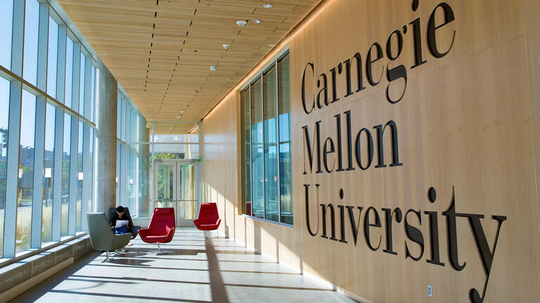 A hallway in CMU
