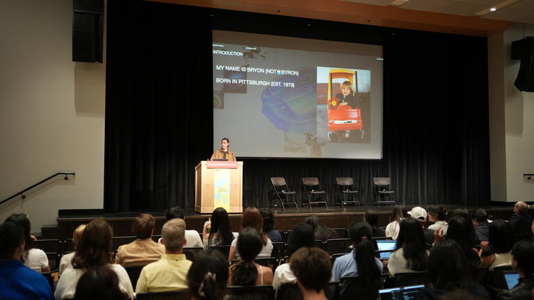 Bryon Pania from the Nexus Design Symposium