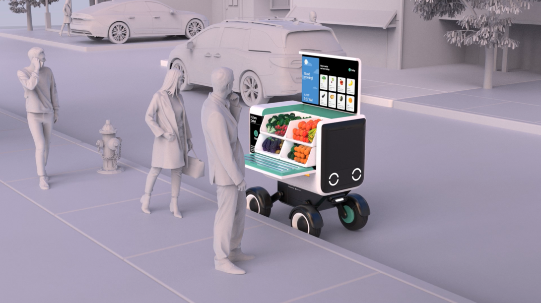 A concept for an autonomous vehicle by Joseph Kim